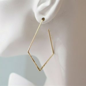 A.V. Max Greenwich Hoop Earrings (G)